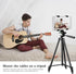 Acuvar Universal Tablet Tripod Holder Mount Adapter Compatible with iPad, Samsung Galaxy Tab, Microsoft Surface & More
