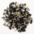 (TM) Flex Single Coaxial Cable Clips, Cat6, Electrical Wire Clip, 1/4 in (6 mm) Screw Clip, Black (100 Pieces)