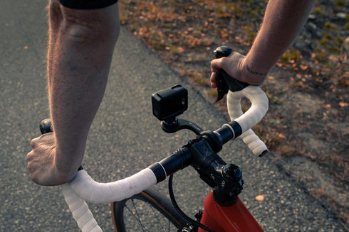 KOM Cycling Top Mount for GoPro Adapters | Compatible with Garmin Edge and Wahoo Bike Mounts