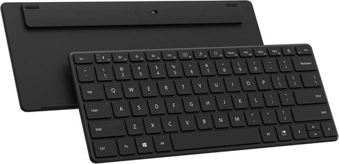 Microsoft Designer Compact Keyboard, Matte Black, Standalone Wireless Bluetooth Keyboard for PCs/Mac