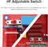 DriSentri 3 400W 4-8 3 Way Crossover, Adjustable Ohm Way One High & Two Low Frequency Divider, HiFi Speaker Crossover