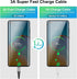 Premium Nylon Braided USB Type C Cable 3-Pack, 3ft, 3A Fast Charging for Samsung Galaxy S21, Note 20, LG V50.
