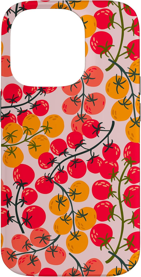 Cherry Tomato Girl Summer Vegetable Lover Cherry Tomato Tomatoes Girl Summer Vegetable Case for iPhone 14 Pro