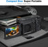 ULANZI Black Camera Cooling Fan, Adjustable Mini Intelligent Cooling Fan with Type-C Charging
