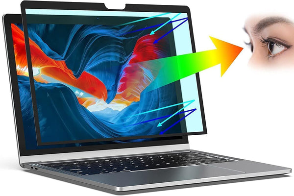 ZOEGAA MacBook Pro 14 Inch Screen Protector 2021-2024, Eye Care Anti Blue Light & Anti Glare, Compatible with MacBook