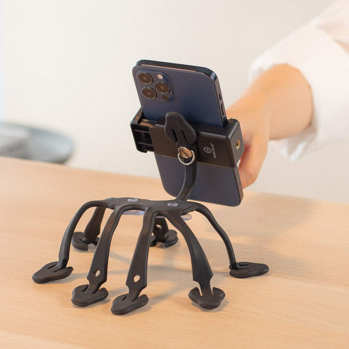 WixGear Cell Phone Octopus Tripod, Universal Smartphone Holder with 8 Legs for All Smartphones