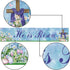 He is Risen Fence Banner, Easter Christian Cross Lily Eggs Religious Party Photo Booth Outdoor Decoration