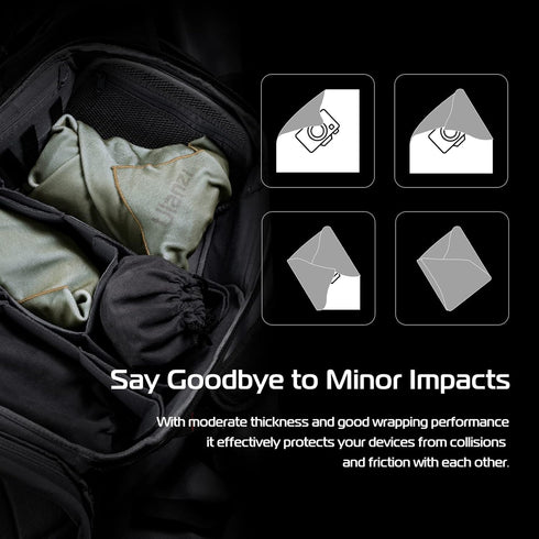 ULANZI Magic Universal Storage Cloth, Easy Wrapping for Camera & Digital Accessories - 45 * 45cm