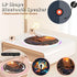 Strackvial Retro Bluetooth Speaker, Wireless Speakers with Bluetooth Desktop Music Player, Portable Record Player