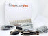 4 Sets Crimp Type DB15 Female + Plastic Hoods + Pins Set, D-Sub 15P Female Crimp Connector, Pin & Hood Kit (4 DB15 Female + 4 Hoods + 60 Pins)