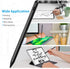 Stylus Pens for Amazon Kindle Fire 10, Active Stylist Digital Pencil with 1.5mm High Sensitive Fine Tip, Black Pen for