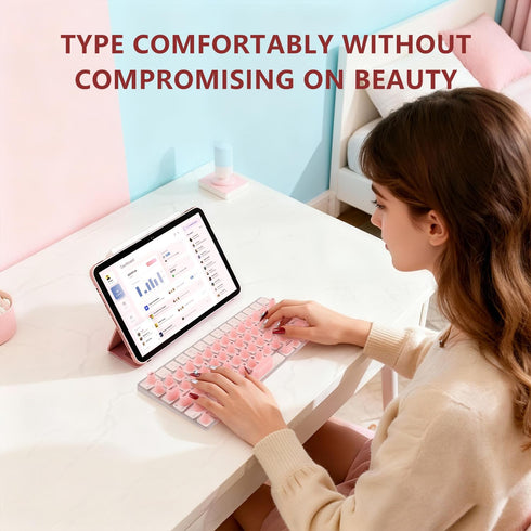 Allinside 70 Raised Silicone Keyboard Stickers for Long Nails, Reusable Self-Adhesive Key Stickers for Comfortable