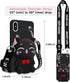 SGVAHY Wallet Case for iPhone XR, Cute Cat Black Coin Purse, Kawaii Soft Silicone Shockproof Cover