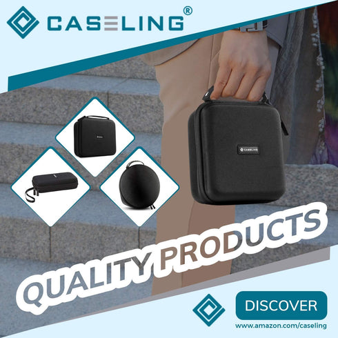 Caseling Hard Case for Fluke 117/115/101/107/106 Digital Multimeter (Case Only)