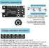 Euogeudel 2PCS PD3.0/3.1 5V 9V 12V 15V 20V 28V 5A USB-C QC Trigger Module Female Input Adjustable Voltage Power PD Sink