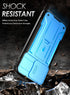 Poetic Revolution Case for Motorola Moto G 5G 2024, Light Blue, Full-Body Rugged Shockproof Cover with Kickstand &