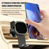 SWPHRT 360 Car Phone Holder, Rotatable Stable Vehicle Air Vent Mobile Phone Mount with Hook Clip, Hands-Free Automotive