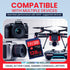 THE CEO 90MB/s 10 128GB Memory Card Ultra SDHC UHS-I High-Speed & Reliable Camera Card - Class for Fast Read/Write