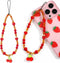 Lusofie cherry phone charm Universal - phone charm wrist strap For Cases Camera