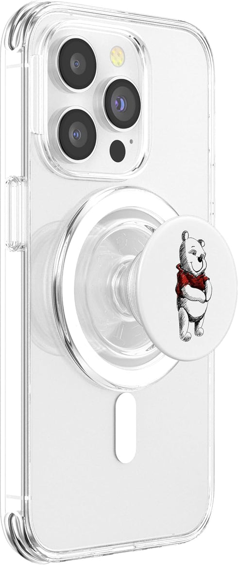PopSocket PopSockets PopGrip for MagSafe, Disney Winnie The Pooh Sketch.
