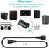 AC Power Supply Cord Cable Plug Compatible with ION Tailgater Plus Express,Sport XL Boombox Deluxe, Canon Printers LC-E8E CB-5L LP-E8, Philips Respironics, Sonos One One SL Sonos Play 1 3 5 Speakers