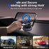 surundo 360 Magnetic Phone Holder for Car - Upgraded Vacuum Magnetic Phone Holder, Foldable Retractable Suction Cup Car