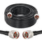 KMR240 50ft N Male to N Male Low Loss Coax Cable, N Type Cable, 50 Ohm Coax Extension with N Male Connector