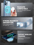 SUPCASE iPhone 13 Pro Max Case - Unicorn Beetle Mag, Military-Grade Protection, Slim Clear Magnetic Shockproof
