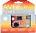 RETO Amber Spark 35mm Disposable Film Camera, 27exp, Color Negative Film, Built-in Flash, Single Use