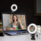 Cyezcor Video Conference Lighting Kit, Ring Light for Monitor Clip On,for Remote Working,