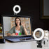 Cyezcor Video Conference Lighting Kit, Ring Light for Monitor Clip On,for Remote Working,