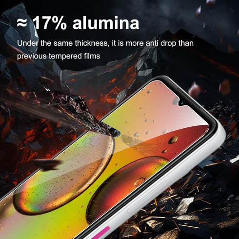 3 Pack Tempered Glass Screen Protector for T-Mobile Revvl 7 5G, 150° Curved Edge, HD Clear, Bubble-Free, Full Coverage
