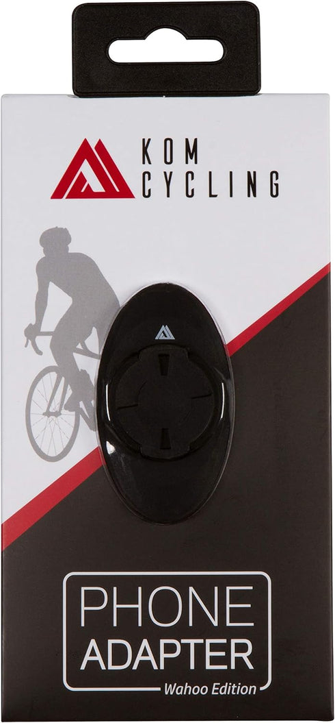 KOM Cycling Wahoo Male Adapter for Smartphone Attachment to Wahoo Elemnt Bike Mount
