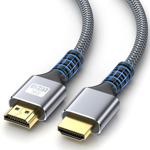 looyotul 8k Hdmi Cable 6.6ft Ultra High Speed HDMI 2.1 Cable 8K@60HZ 4K@120HZ