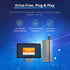 USB WiFi Bluetooth Adapter, 600Mbps Dual Band Wireless Network Card, USB WiFi Dongle for PC/Laptop/Desktop, Supports
