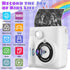 Instant Print Camera, Kids 1080P HD Digital Camera with 32G SD Card, 3 Rolls Photo Paper & 6 Color Pencils, Age 6-12
