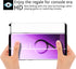 3D Curved Tempered Glass Screen Protector for Galaxy S9 Plus - 3 Pack with Easy Installation Tray, Case Friendly.