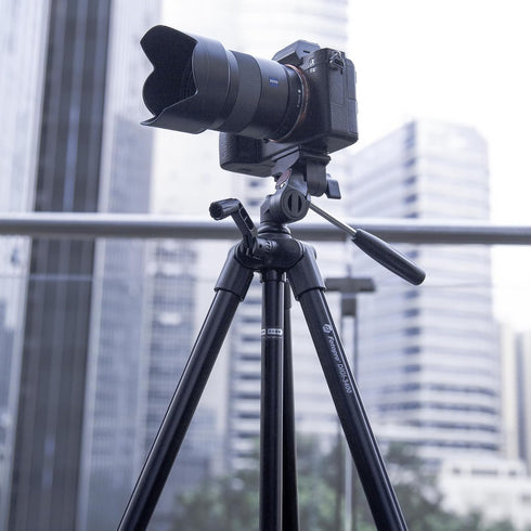 Fotopro 120cm 0.5kg 2kg DIGI-3400 Ultralight Compact Travel Tripod with Quick Release Plate and Panoramic Head Aluminum
