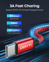 USB Type C Charger Cable 10FT 3 Pack, Charging Cord for Kindle Fire HD 7 2022 12th,10 9th 2019,8 10th 2020,Paperwhite 11th 2021 Generation, Samsung Galaxy A03s A51 A52 A53 A12 A13 A32 A33 - Red