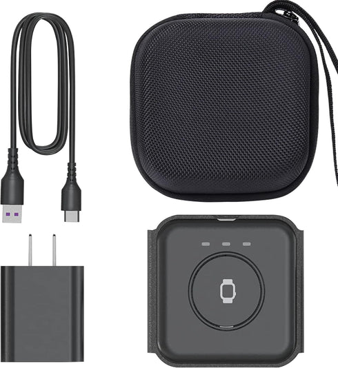 Khanka Hard Travel Case Replacement for Iseyyox/RTOPS/Hicober/UCOMX Nano 3 in 1 Wireless Charger, Magnetic Foldable