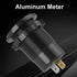 12V USB Outlet Aluminum Car Charger PD65W for Laptops, Quick Charge 3.0 USB Port with Voltmeter for RV Marine Boat