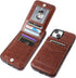 KIHUWEY Wallet Case for iPhone 15 Plus with Credit Card Holder, Flip Premium Leather Magnetic Clasp Cover