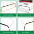 Clear Acrylic Monitor Riser for Home Office - AMT Premium Design
