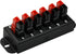 F-1011 6-Position 45A Power Pole Distribution Block Module, Connector Power Splitter Distributor Source Strip