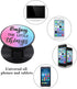 Frienda 6 Pieces Cell Phone Grip Holder Stand - Inspirational Quote Grip Holder for Most Phones