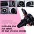 Titgoes Pack-1 #1) Car Mobile Phone Holder, Bling Rhinestone Air Conditioning Outlet Navigation Holder, Women Cell