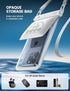 Lamcall Double Bag Waterproof Phone Pouch, IPX8 Case with Lanyard for iPhone 15/14/13 Pro/Pro Max/Plus, Galaxy 24/23/22