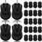 SUNYIWJIE 12 Pack Wired Mouse Bulk Computer Mouse Wired with Ergonomic Design Computer