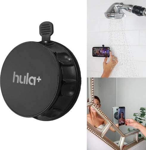 MagSafe Phone Holder Portable Mount, Reusable Stand for Shower, Mirror, Kitchen, Compatible with MagSafe, Adjustable