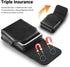Shop Samsung Galaxy Z Flip 5/4/3 Holster Case, Leather Pouch with Belt Clip for Motorola Razr Plus - Black.